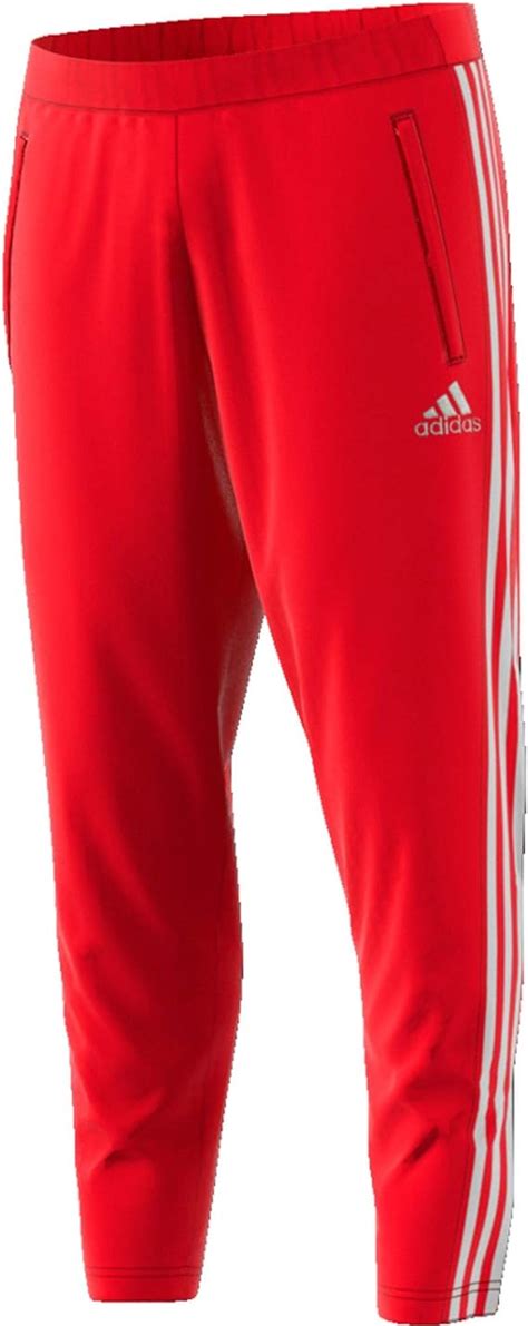 rote adidas jogginghose mit drei streifen|Rote Jogginghosen .